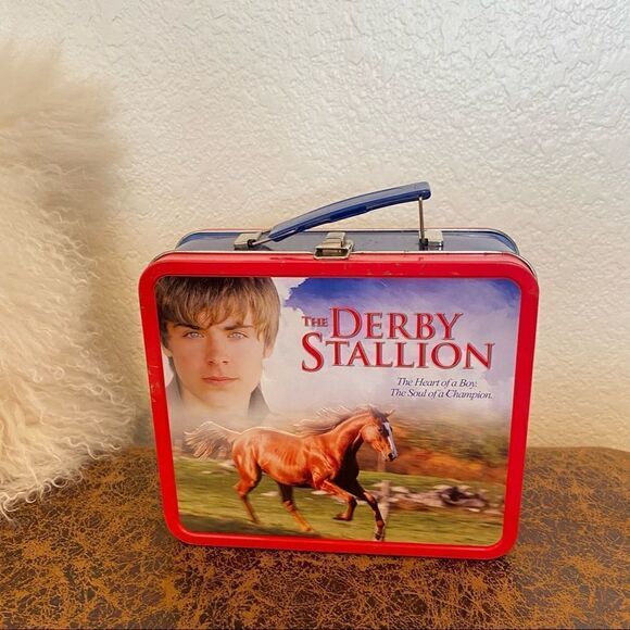 Vintage Lunchbox The Derby Stallion Tin - Picture 3 of 16